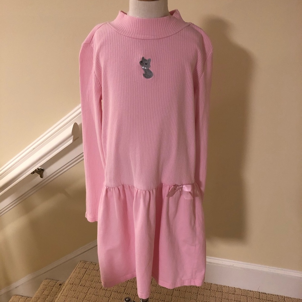 Gymboree Girls Kitten Knit Dress Size 12 - Bx2